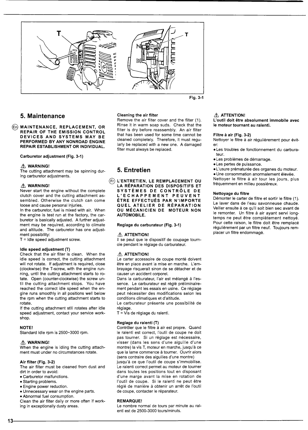 Tanaka SF-PH230S, TBC-2501S, SF-PH2501S, SFPH230S manual 