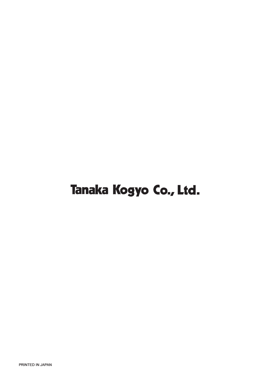 Tanaka TBC-260SF manual 35,17,1-$3$1 