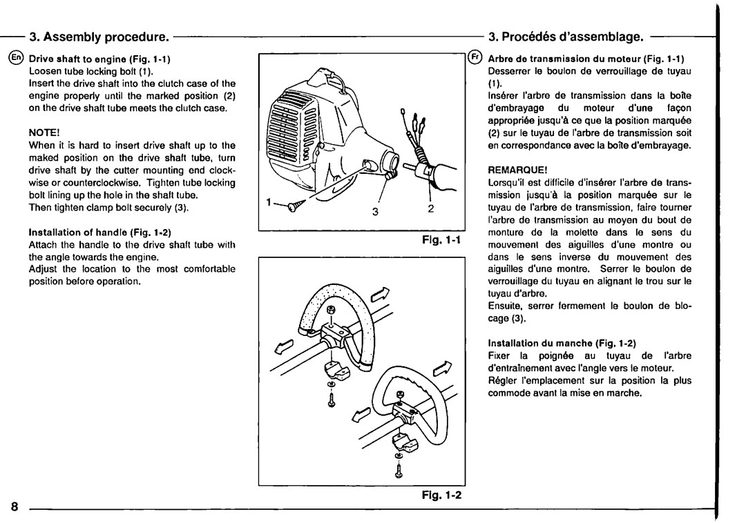 Tanaka TBC-3010, TBC-300, TBC-SDH, TBC-DH, TBC-265, TBC-220 manual 