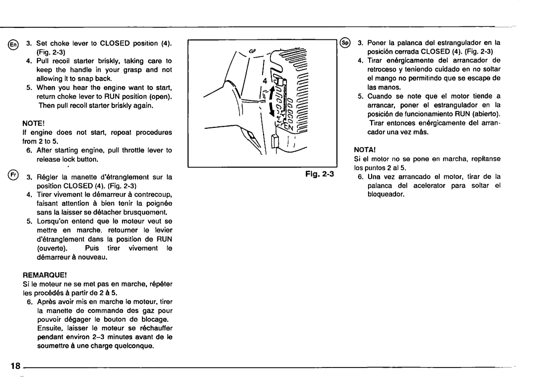 Tanaka TBC-265, TBC-3010, TBC-300, TBC-SDH, TBC-DH, TBC-220 manual 