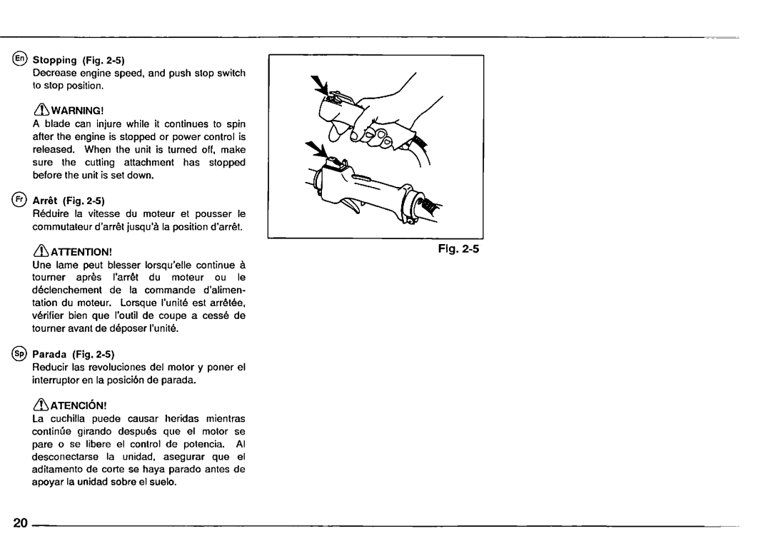 Tanaka TBC-3010, TBC-300, TBC-SDH, TBC-DH, TBC-265, TBC-220 manual 