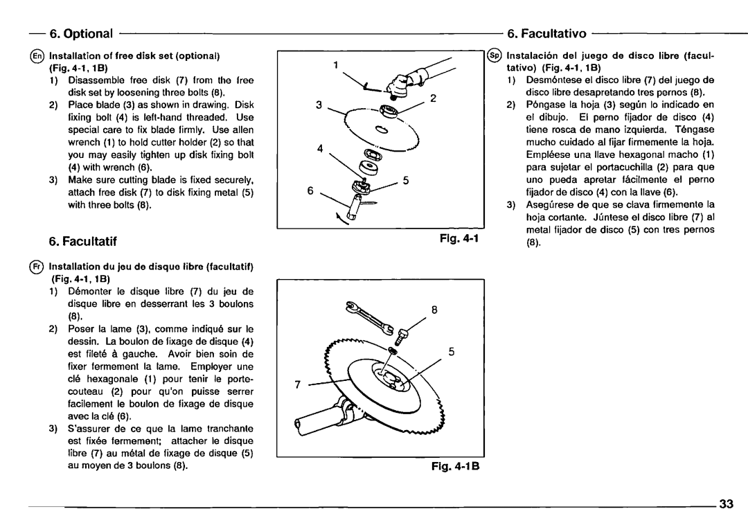 Tanaka TBC-300, TBC-3010, TBC-SDH, TBC-DH, TBC-265, TBC-220 manual 