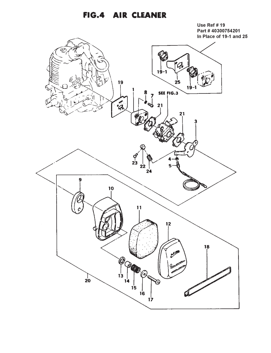 Tanaka THT-232 manual Use Ref # In Place of 19-1and 