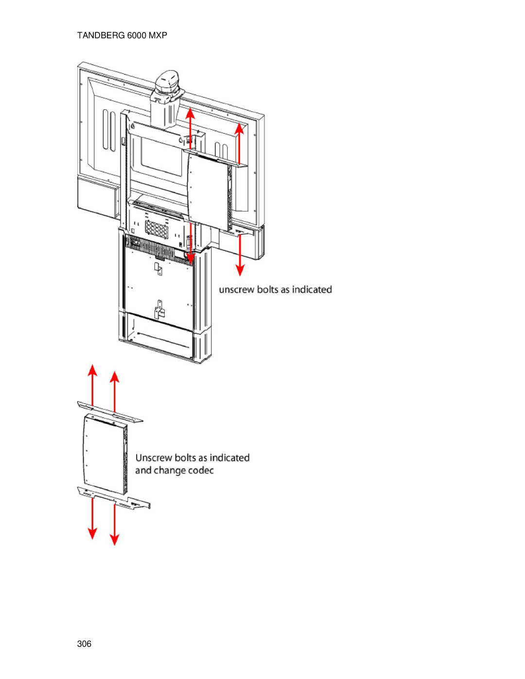 TANDBERG 6000 MXP user manual 306 