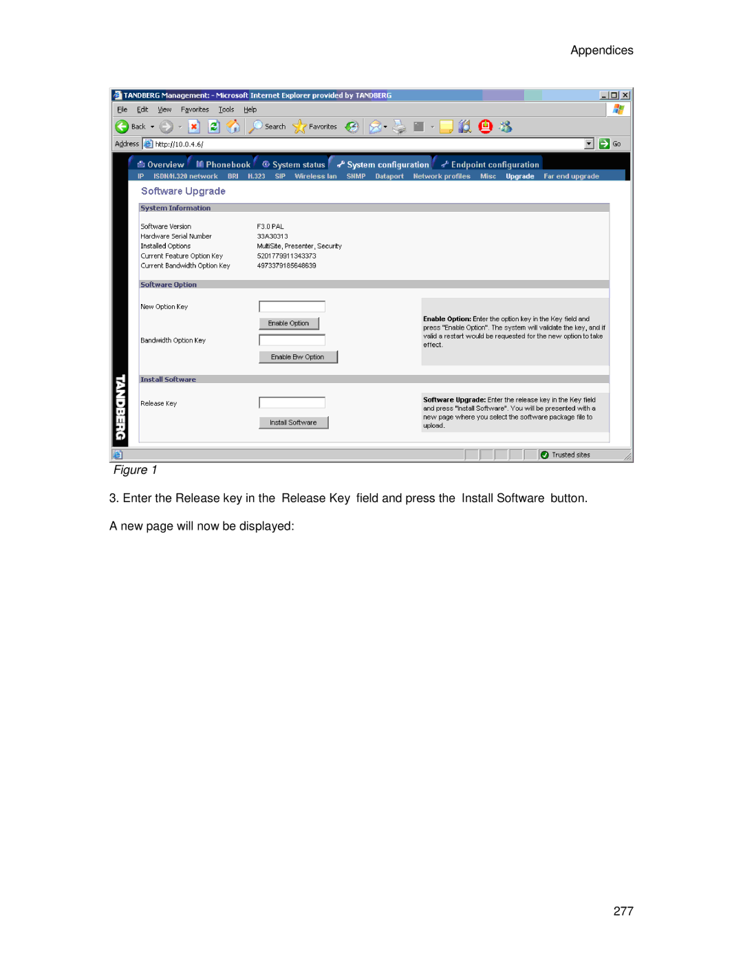 TANDBERG 6000MXP user manual 