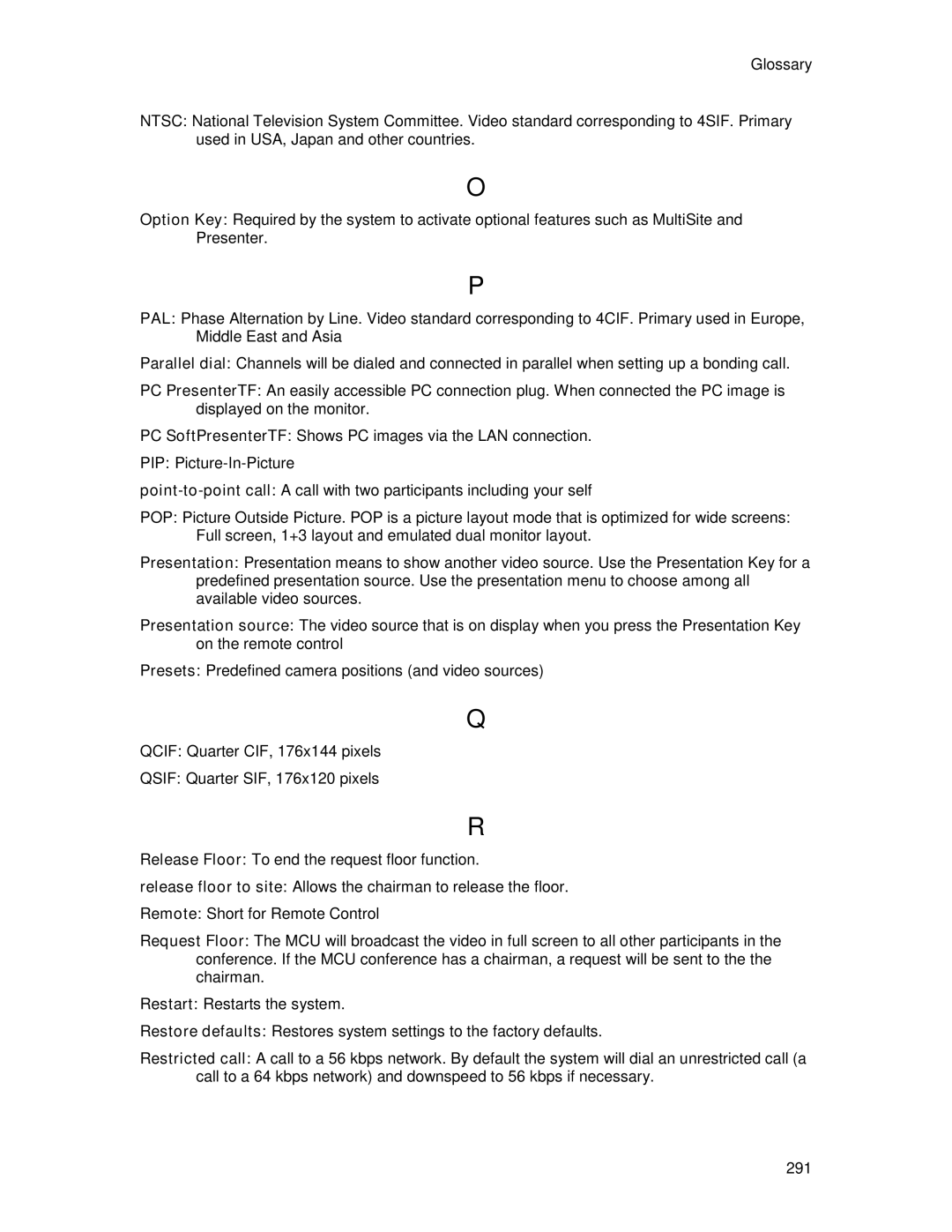 TANDBERG 6000MXP user manual 