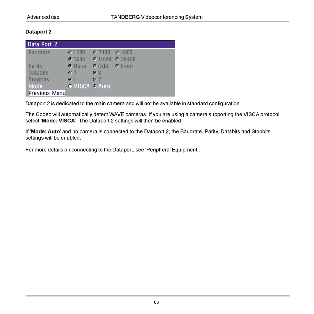 TANDBERG 770, 990, 880 user manual 