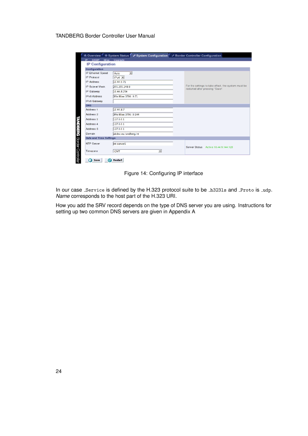 TANDBERG D13691.03 user manual 