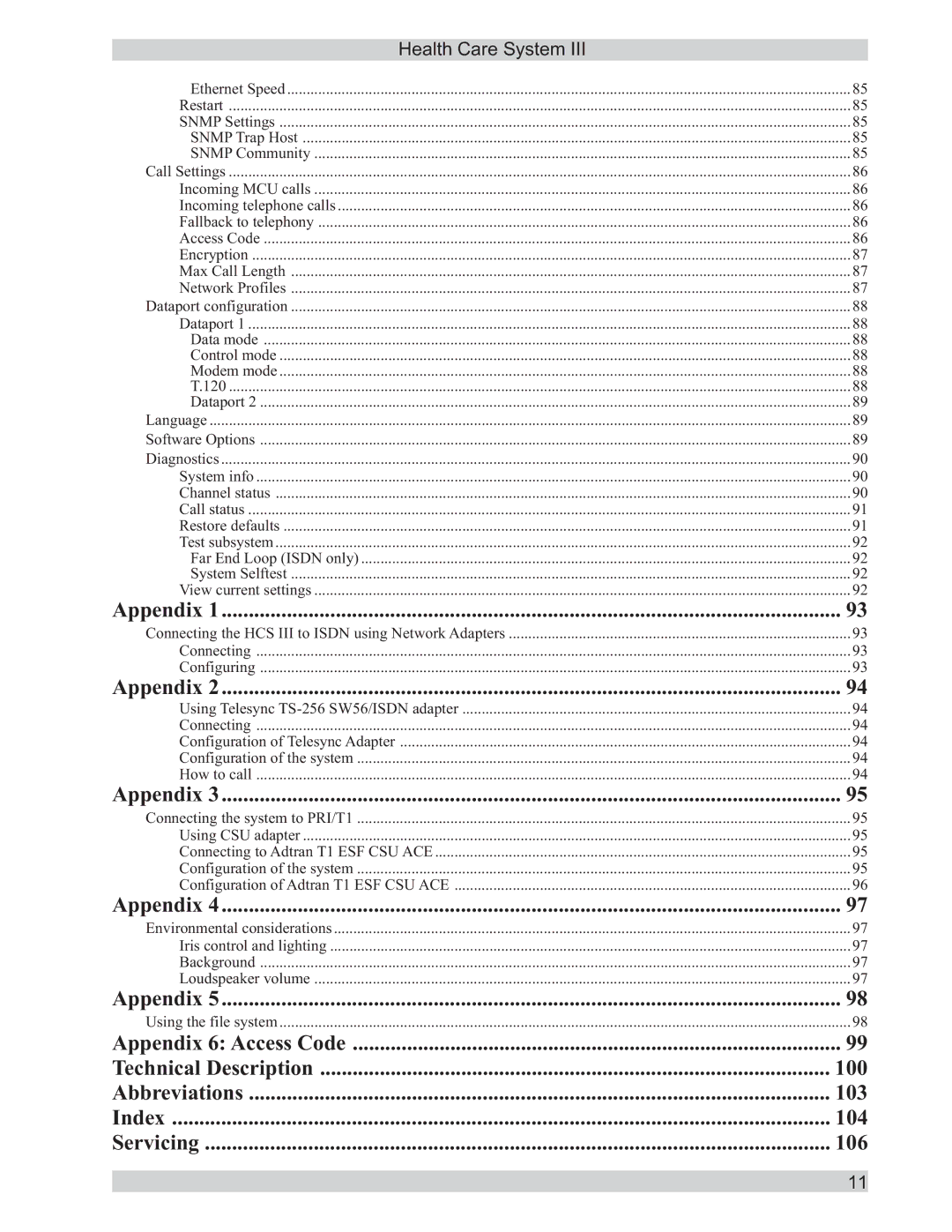 TANDBERG D50104-15 user manual 100 