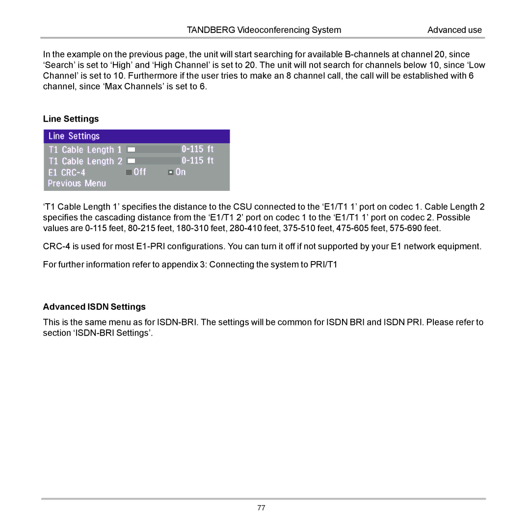 Tandberg Data 7000 manual 