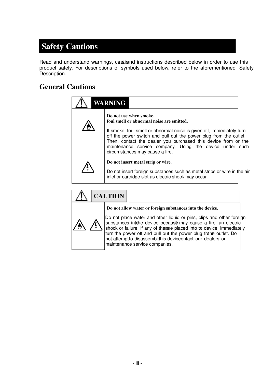 Tandberg Data Tandberg LTO2 manual Safety Cautions, General Cautions 