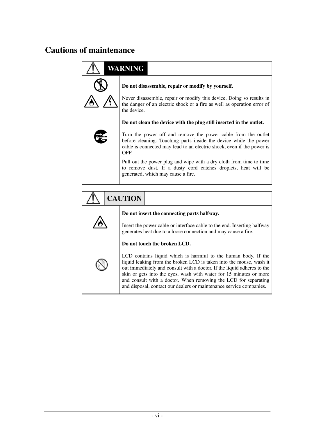 Tandberg Data Tandberg LTO2 manual Do not disassemble, repair or modify by yourself 