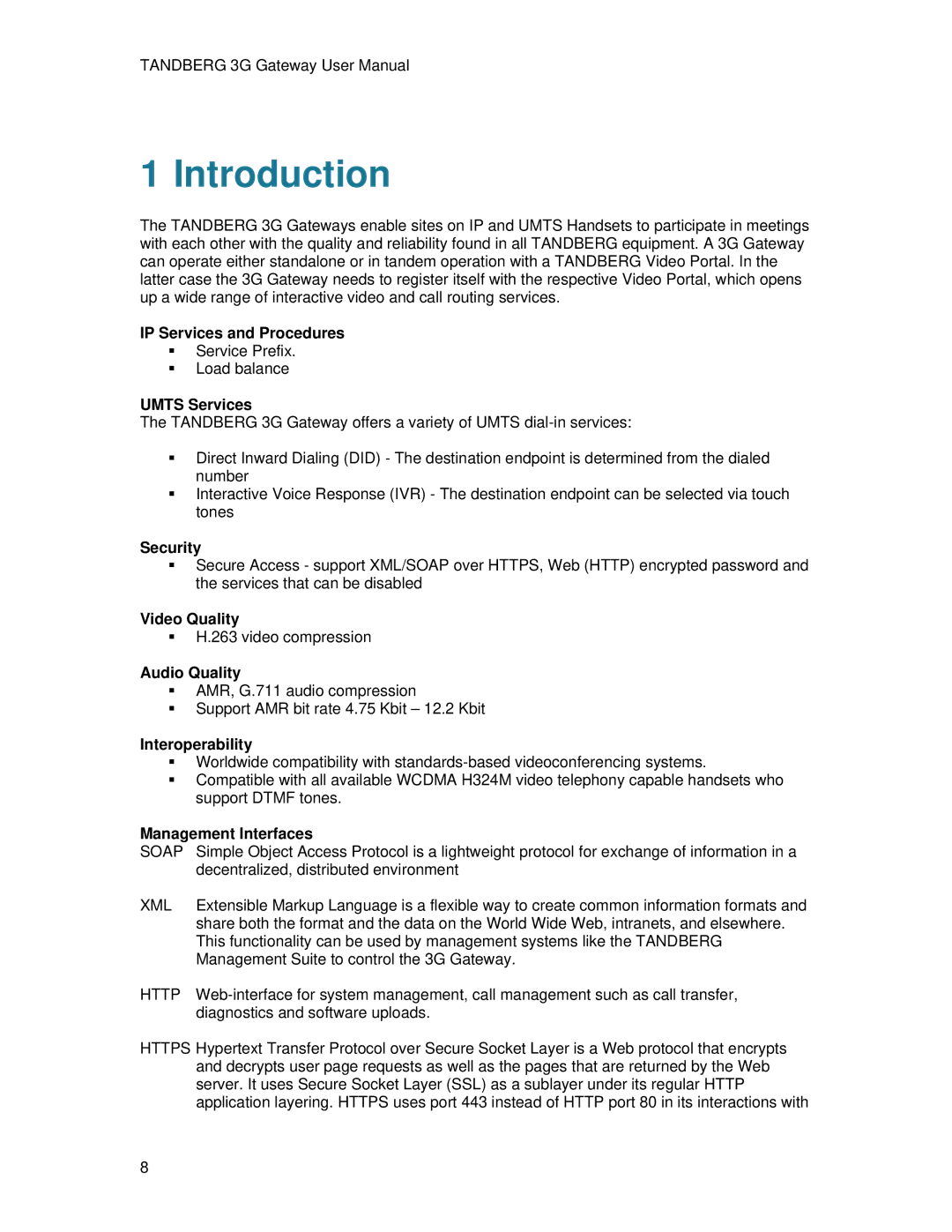 TANDBERG Hub user manual Introduction 