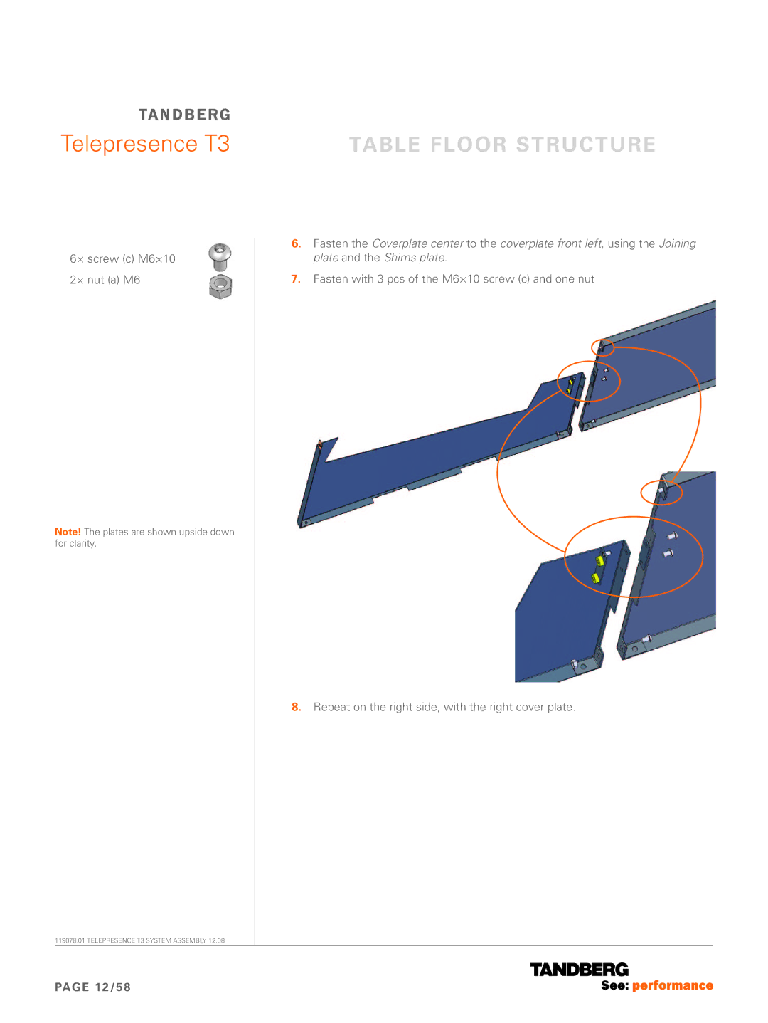 TANDBERG T3 manual 12/58 