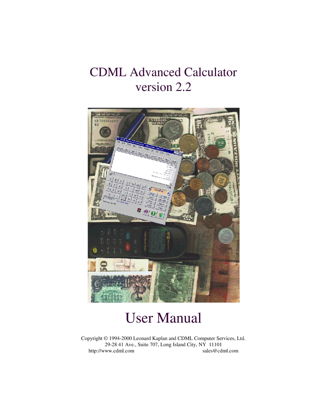 Tangent 2.2 manual Cdml Advanced Calculator Version 