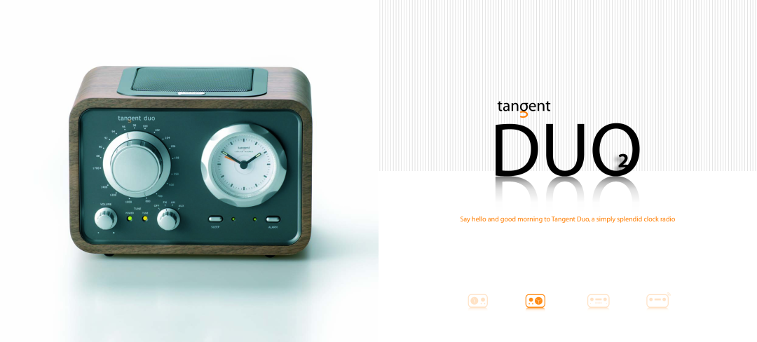 Tangent Audio FM/AM Radio Clock manual 