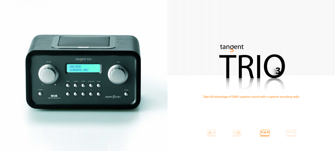 Tangent Audio FM/AM Radio Clock manual 