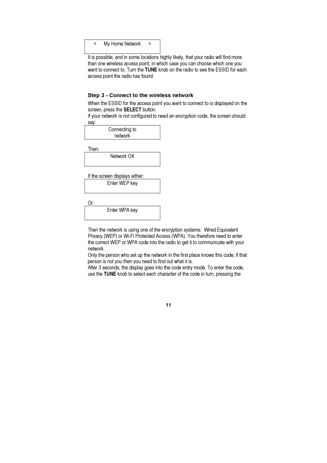 Tangent Audio Quattro MKII manual Connect to the wireless network 