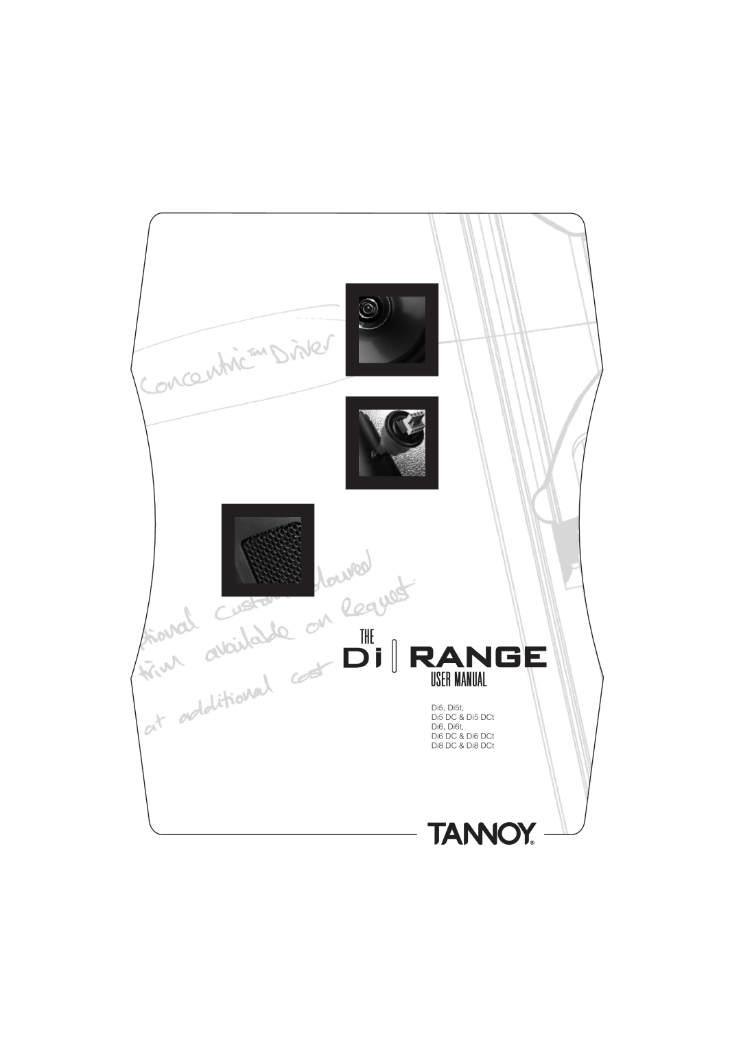 Tannoy DI5T, DI6T, DI8 DCT, DI6 DCT, DI5 DCT user manual Range 