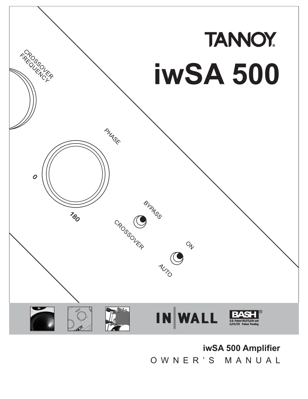 Tannoy iwSA 500 owner manual IwSA 