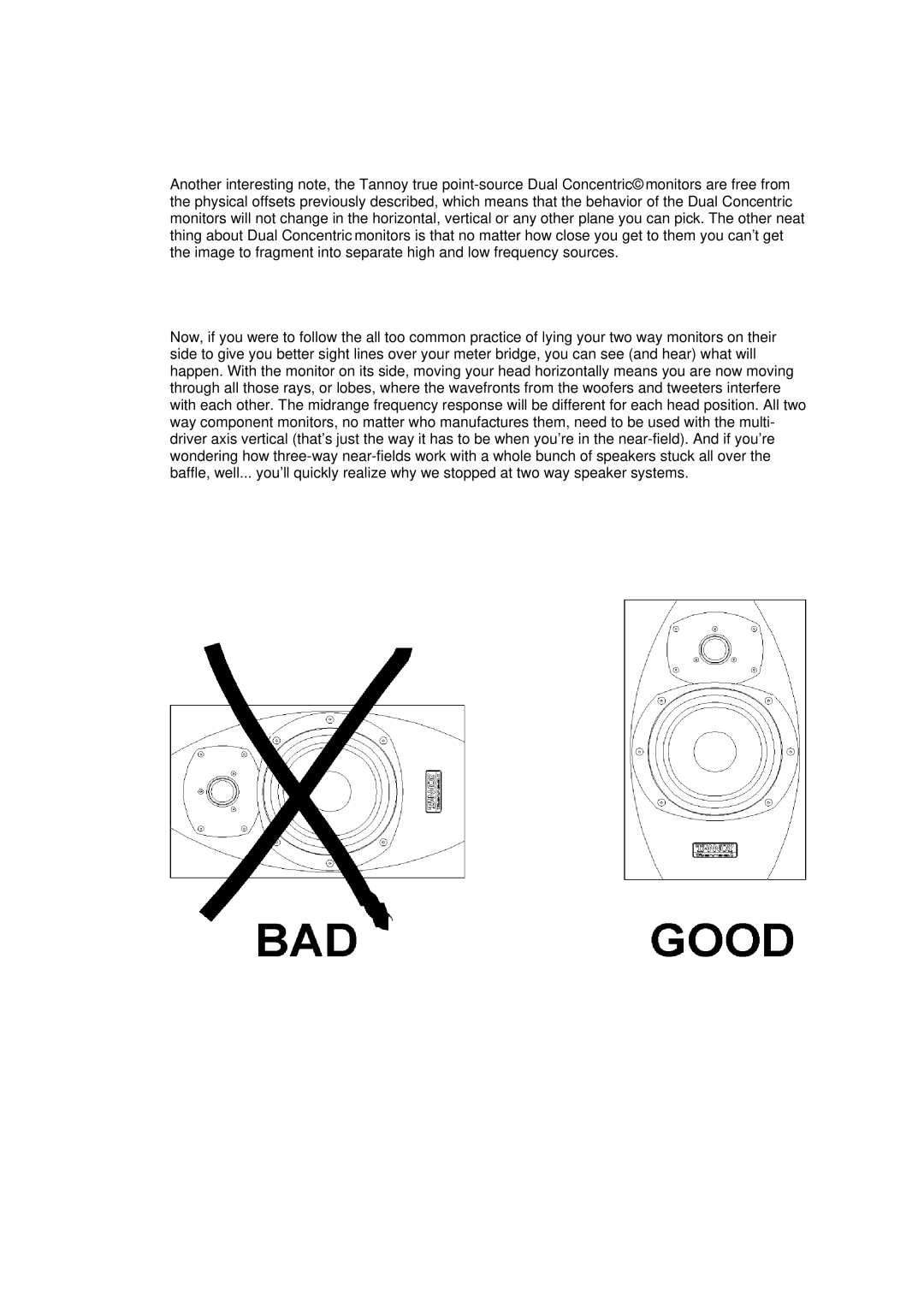 Tannoy Reveal user manual 