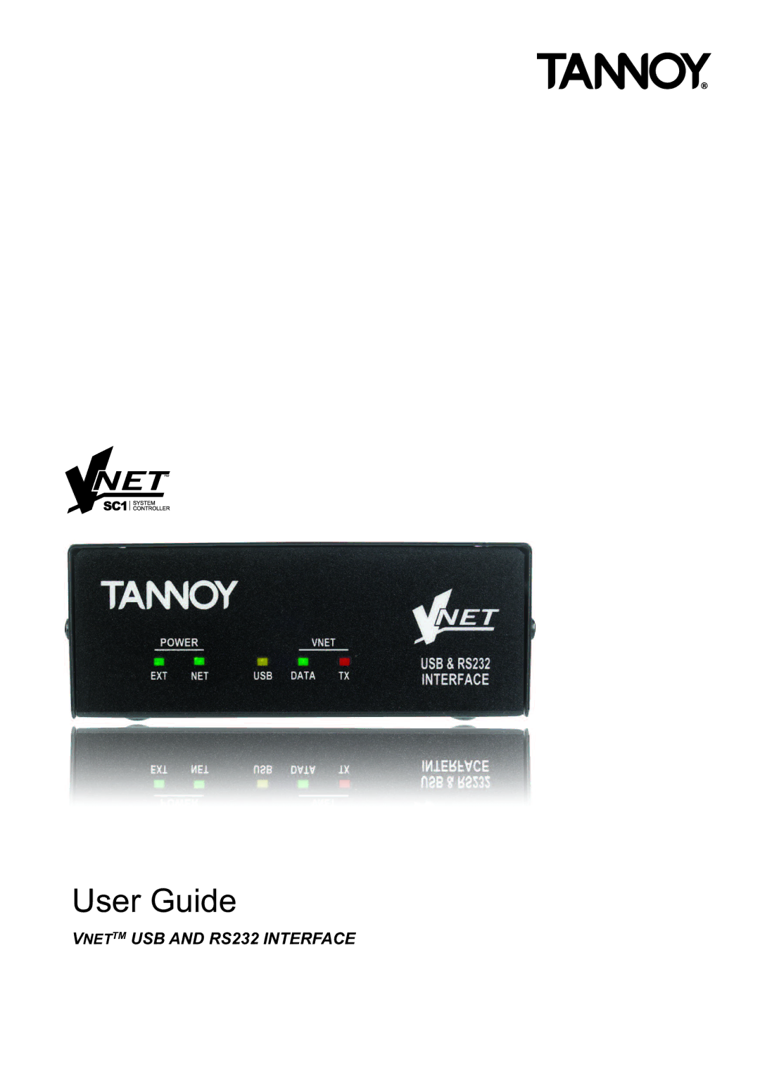 Tannoy SC1 manual User Guide 