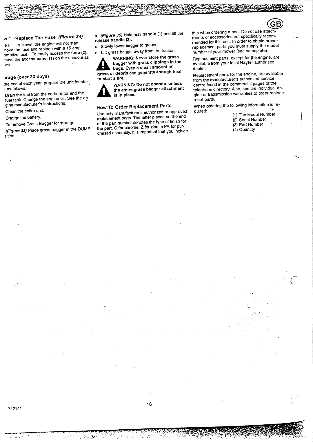 Tapco International Corporation 144R manual 