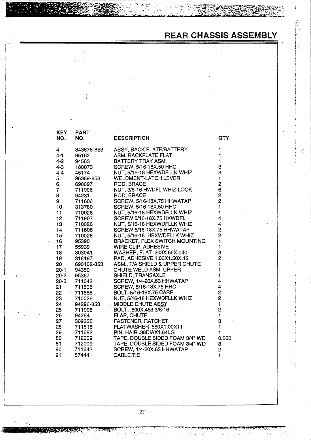 Tapco International Corporation 144R manual 