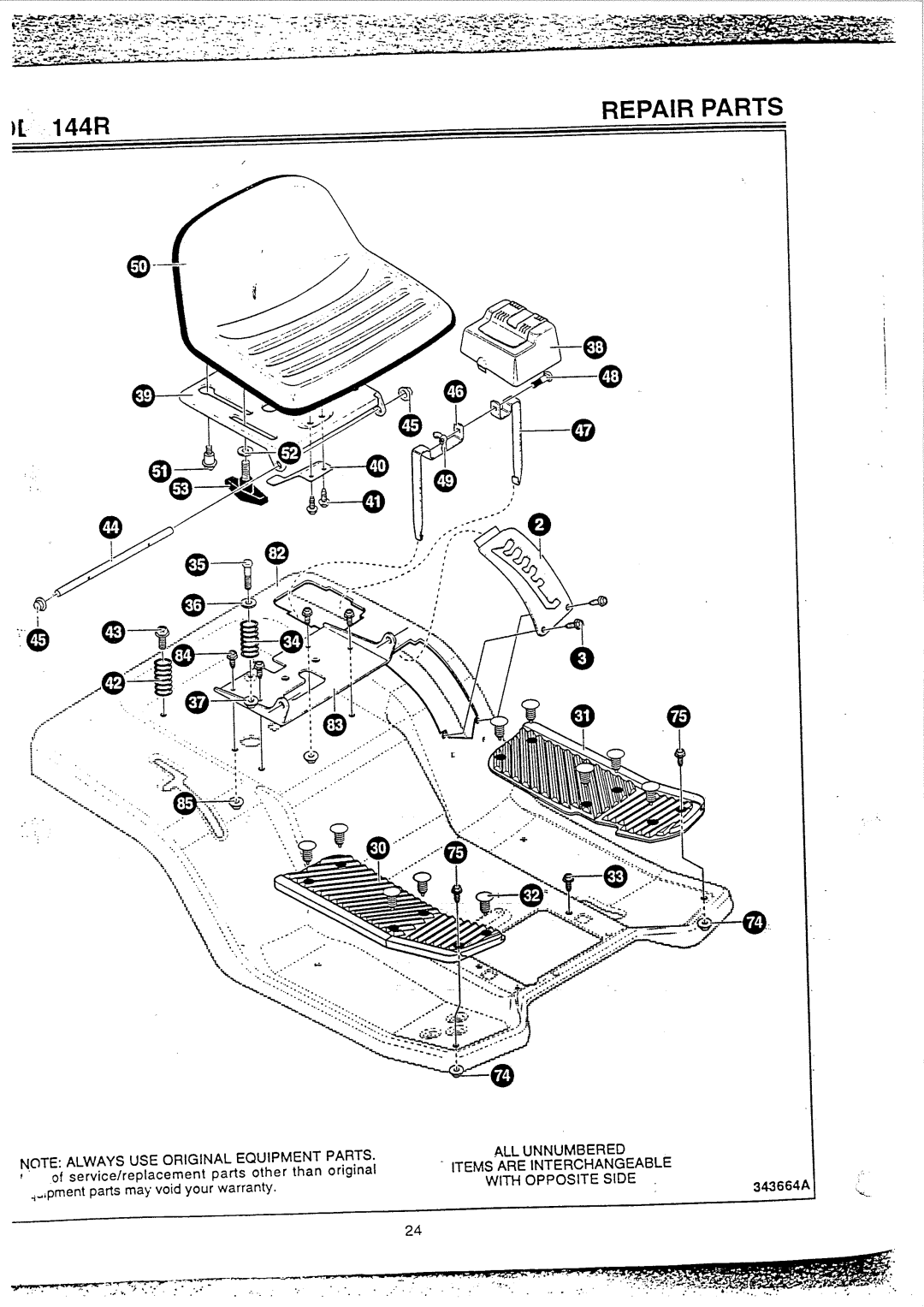 Tapco International Corporation 144R manual 