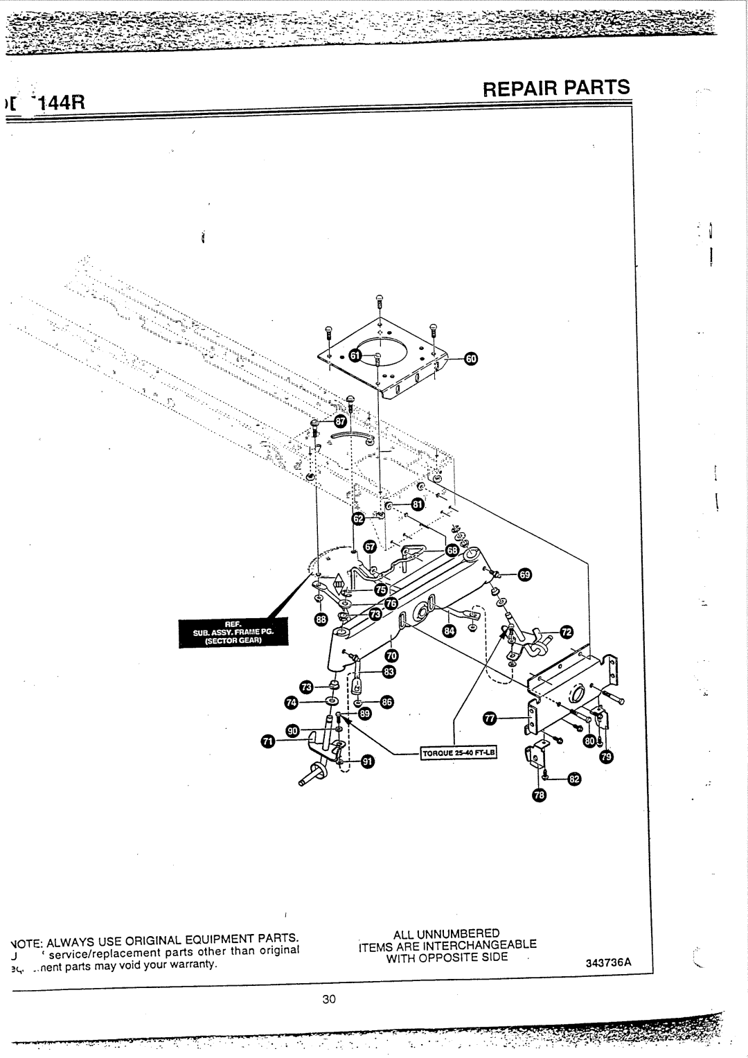 Tapco International Corporation 144R manual 