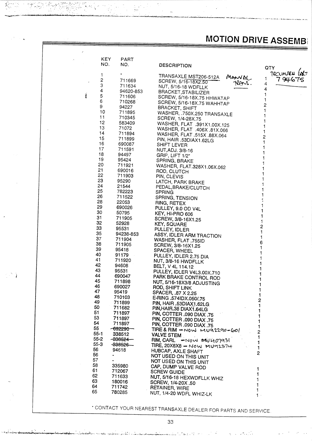 Tapco International Corporation 144R manual 