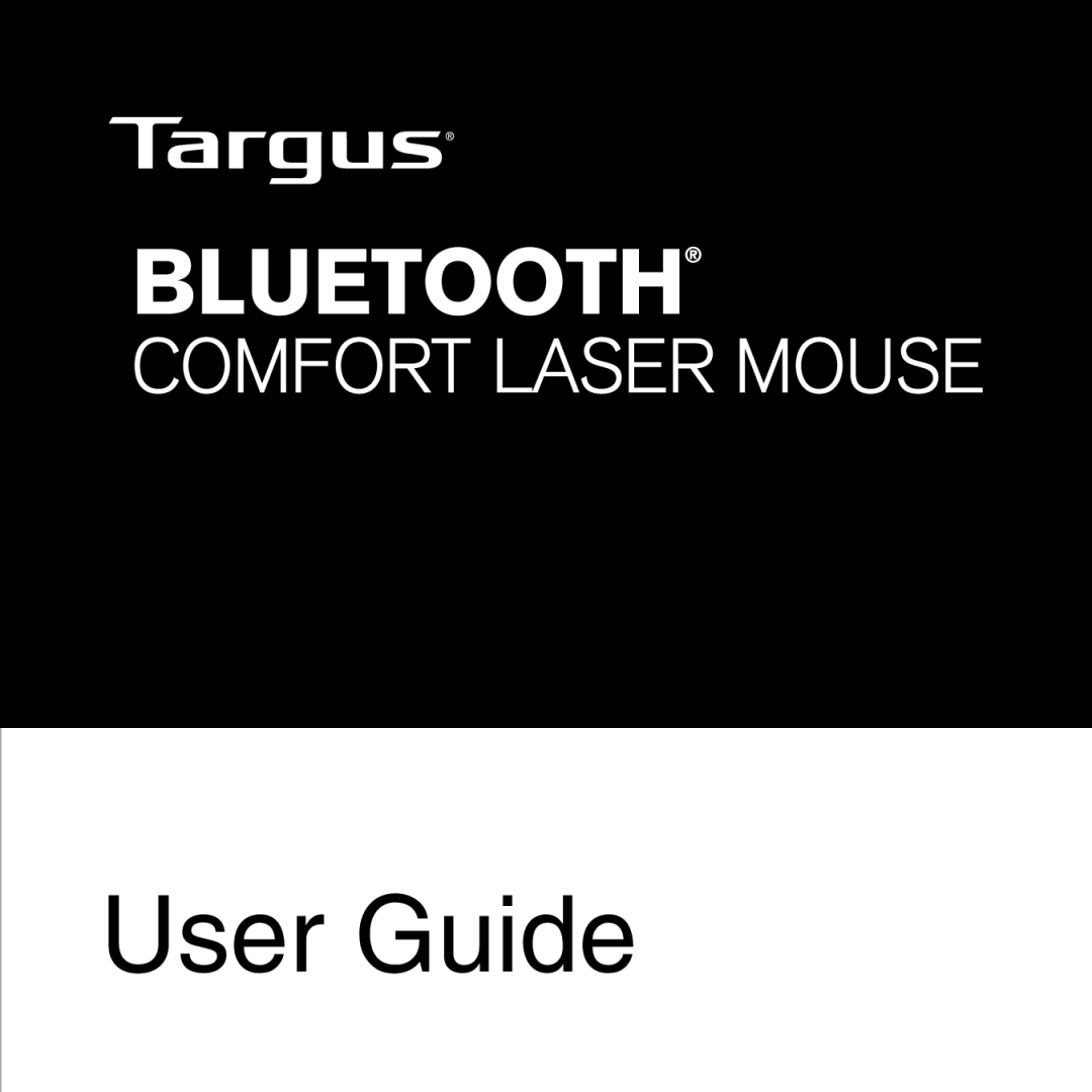 Targus AMB09US manual User Guide 