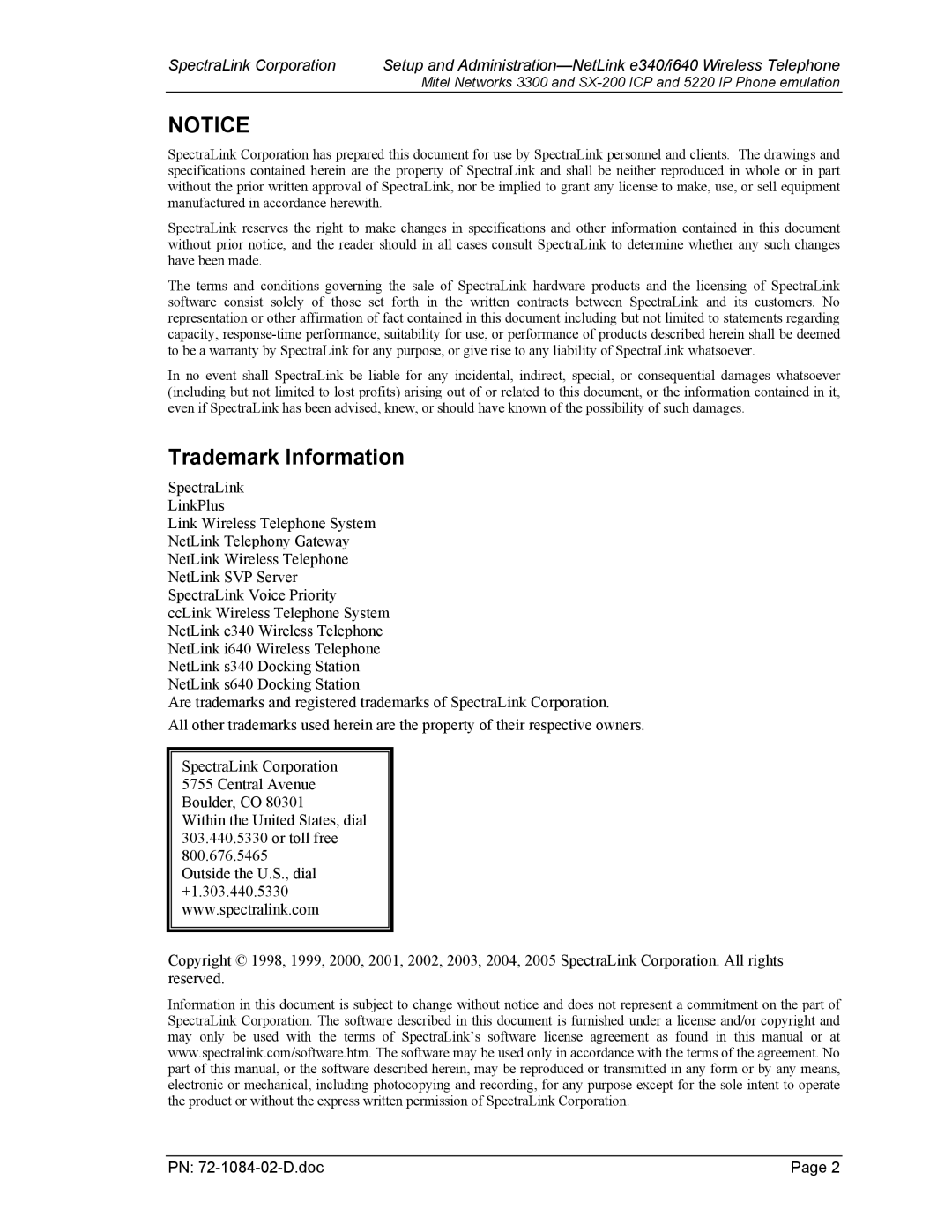 Targus I640, e340 manual Trademark Information 