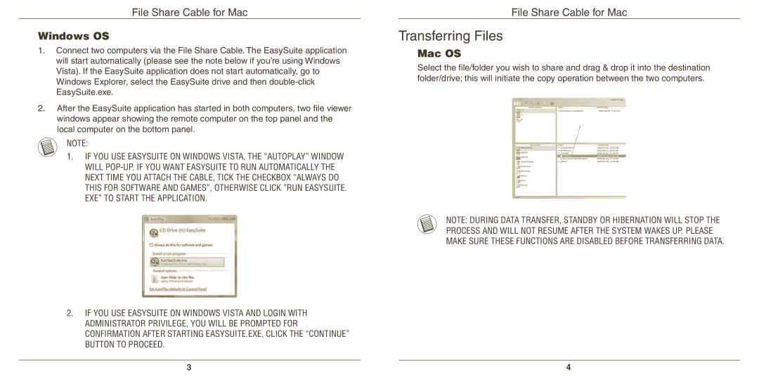 Targus N2953 warranty Transferring Files, Windows OS 