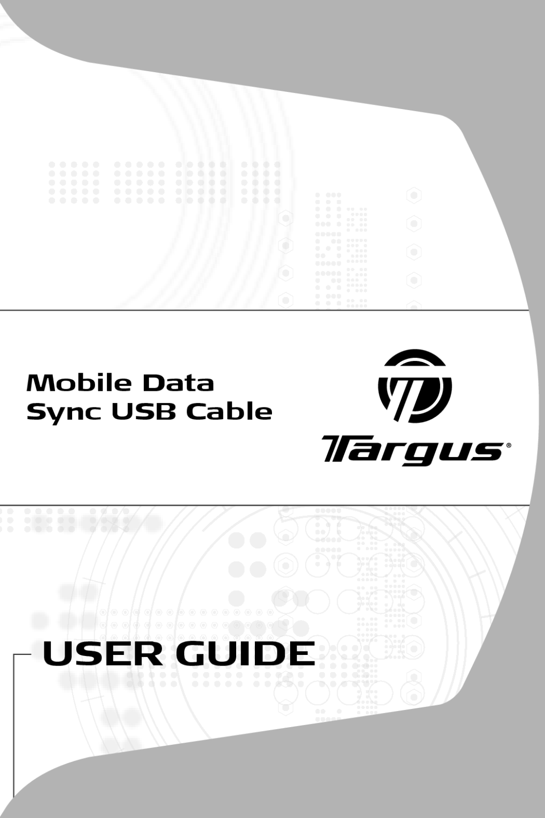 Targus USB Cable manual User Guide 