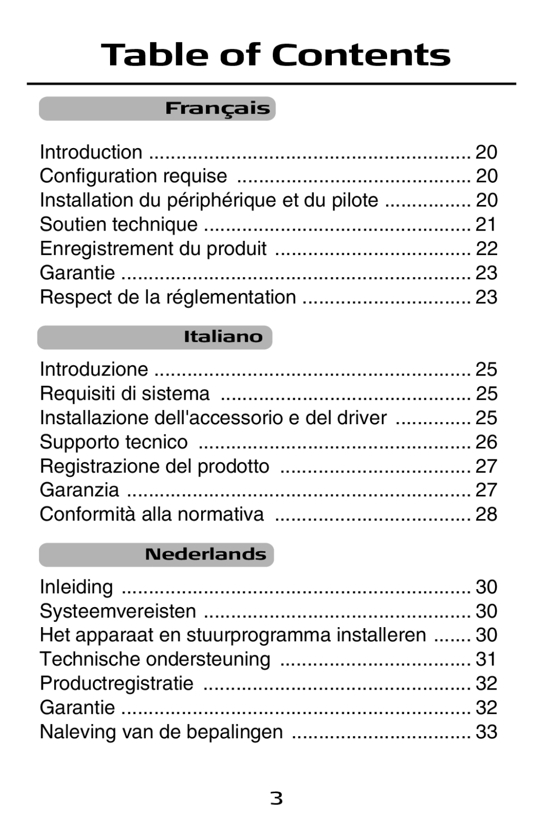 Targus USB to Serial Digital Device Adapter specifications Inleiding Systeemvereisten 