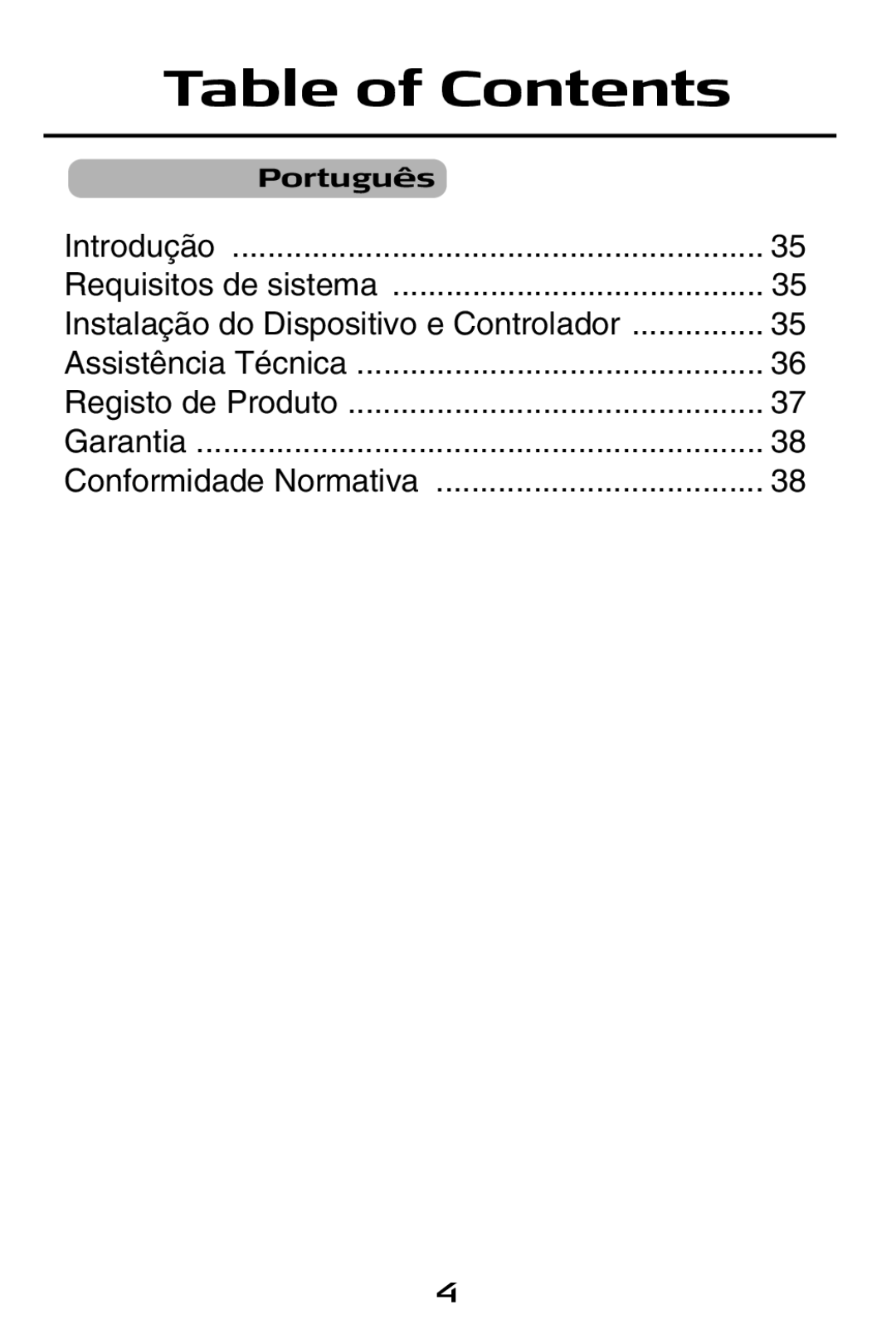 Targus USB to Serial Digital Device Adapter specifications Português 