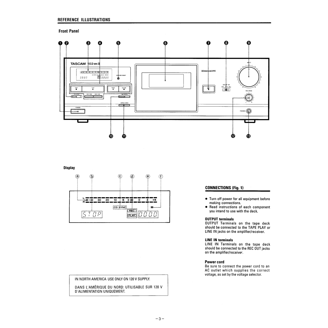 Tascam 102MKII manual 