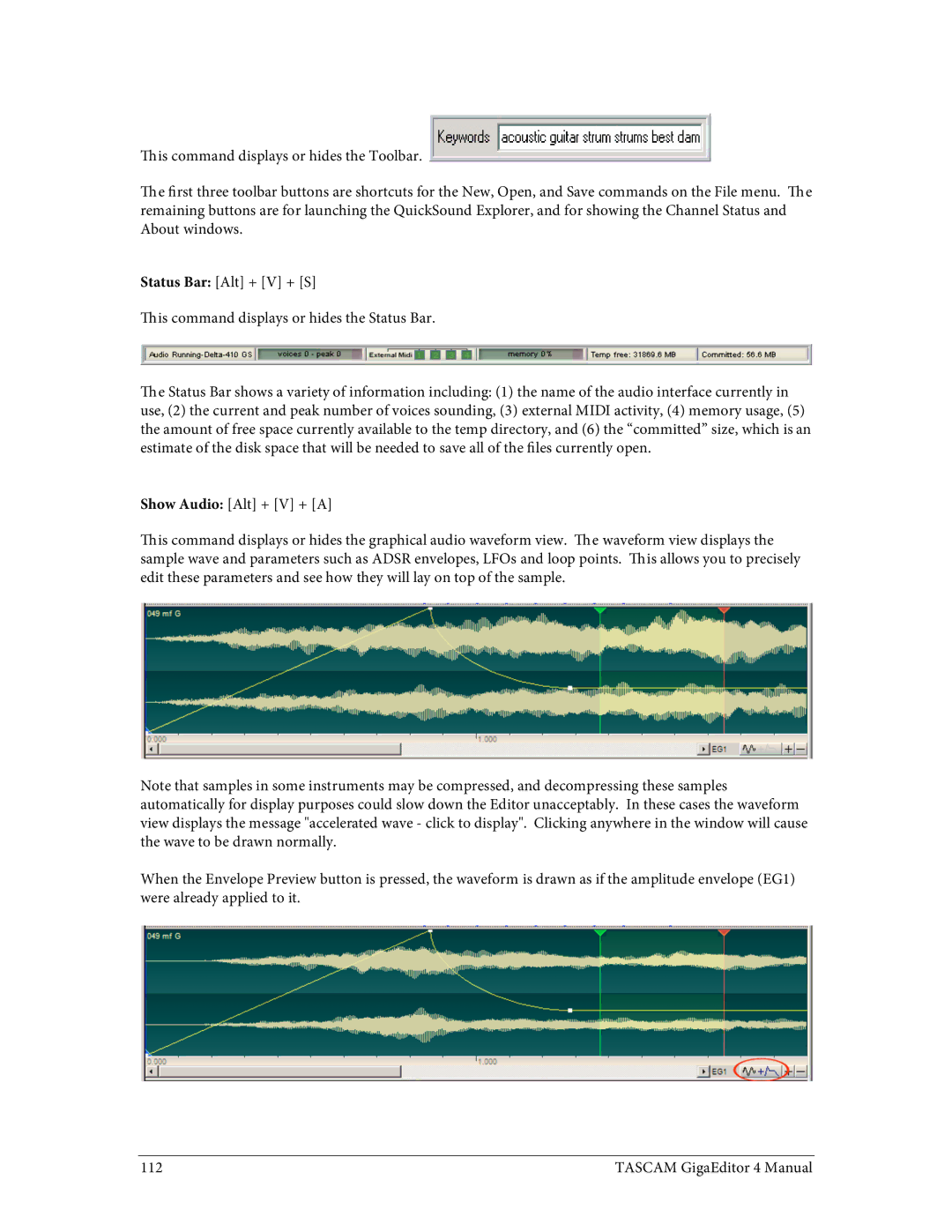 Tascam 4 user manual 