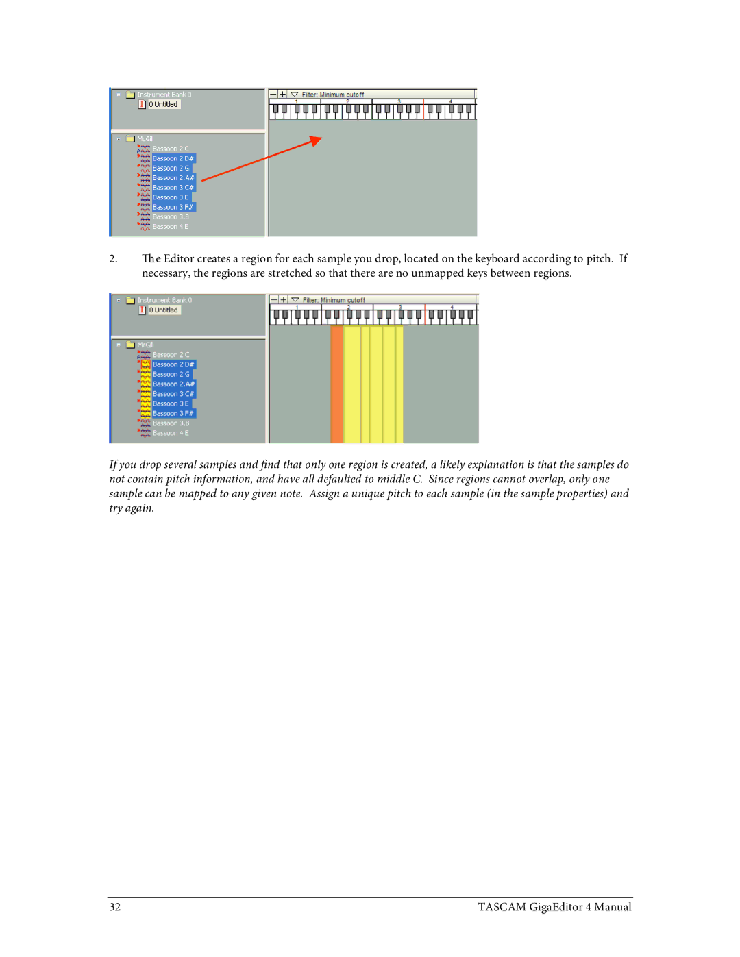 Tascam user manual Tascam GigaEditor 4 Manual 