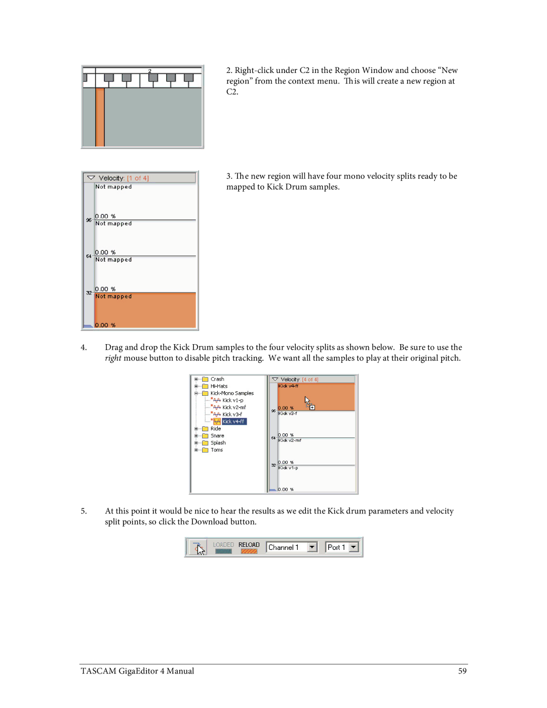 Tascam 4 user manual 