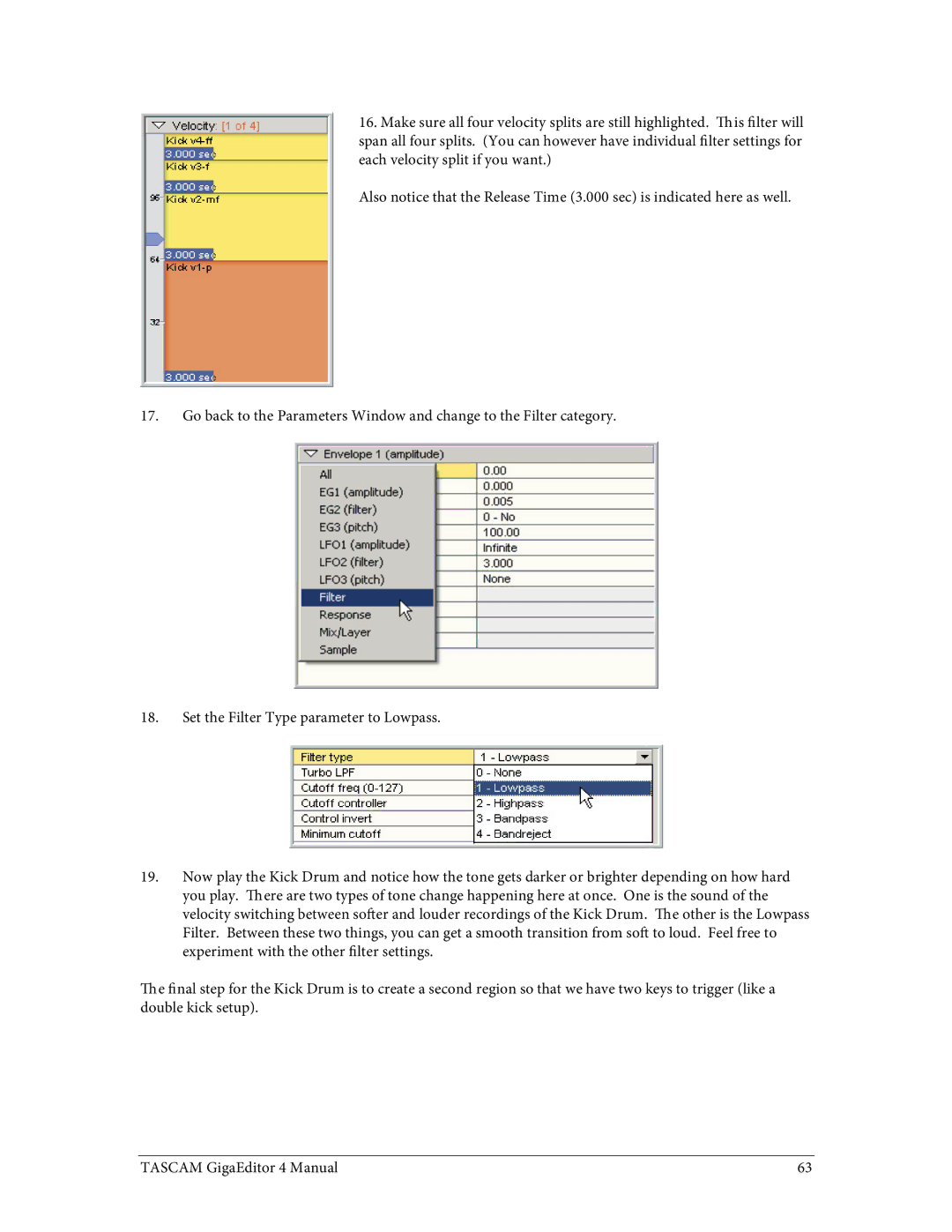 Tascam 4 user manual 