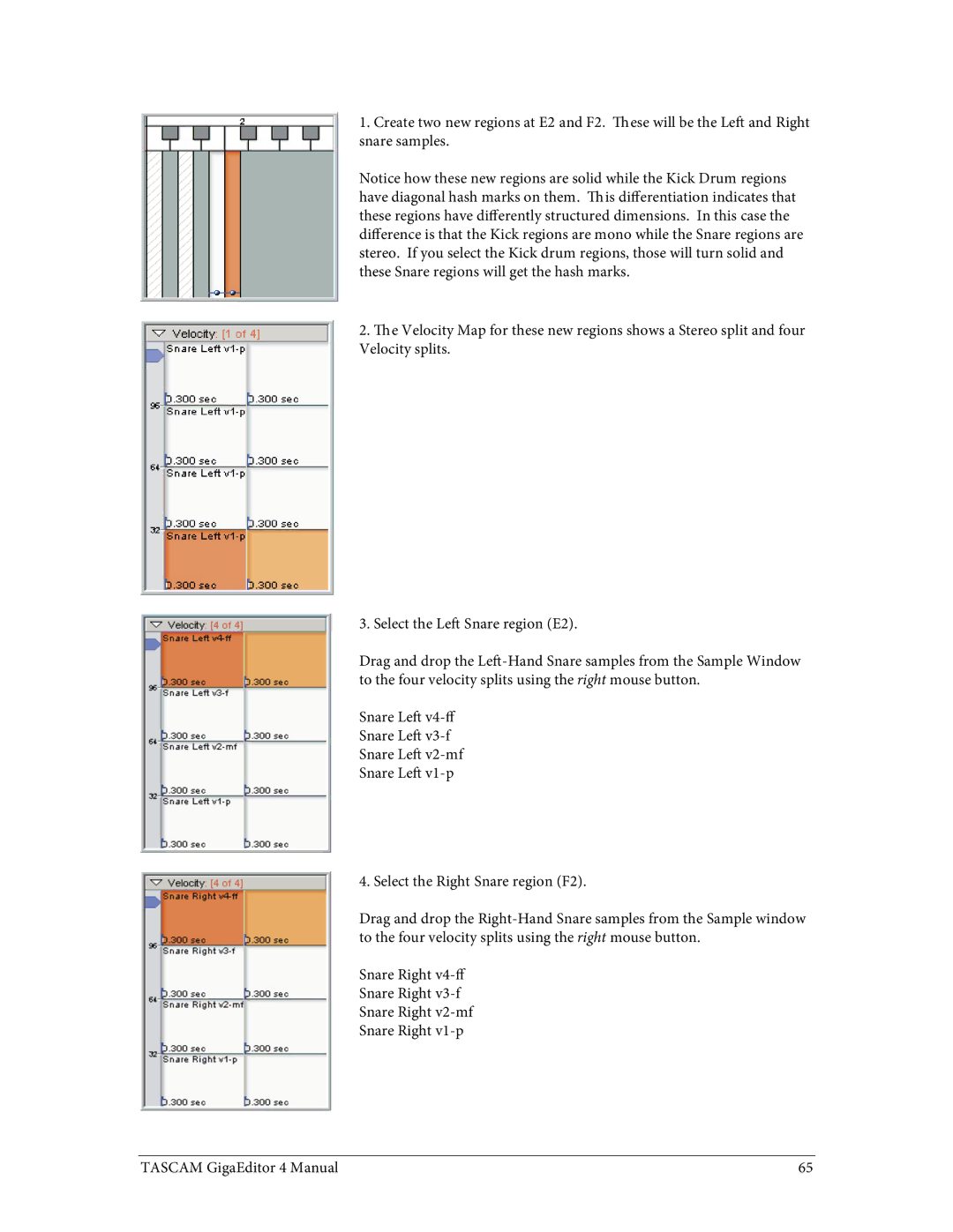 Tascam 4 user manual 