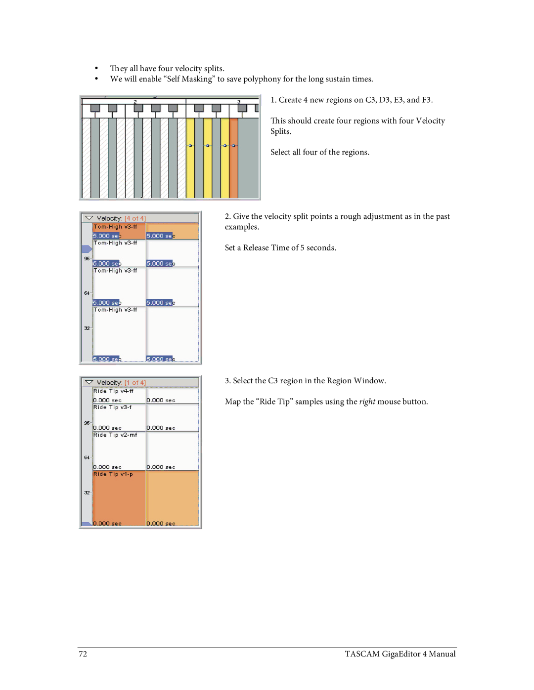 Tascam 4 user manual 