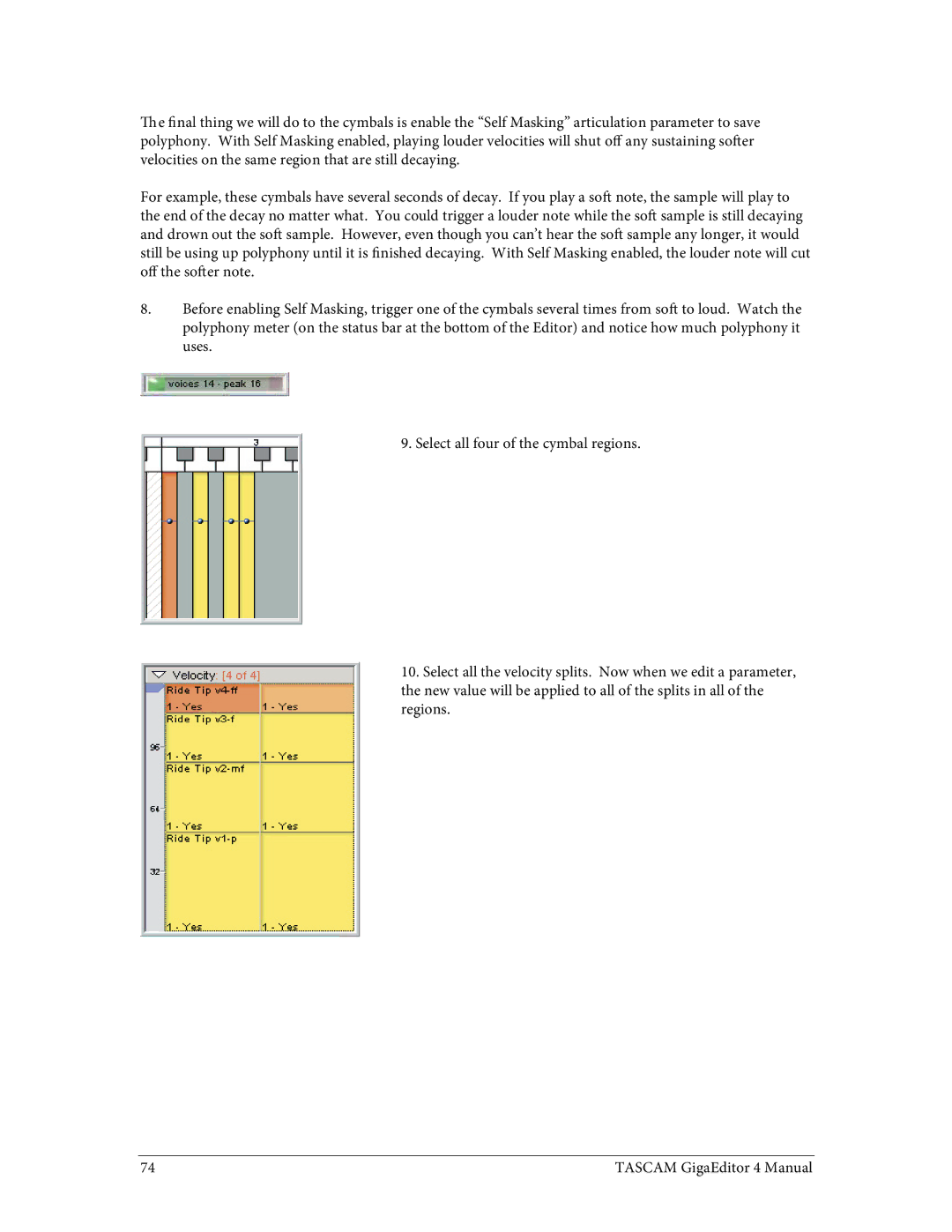 Tascam 4 user manual 