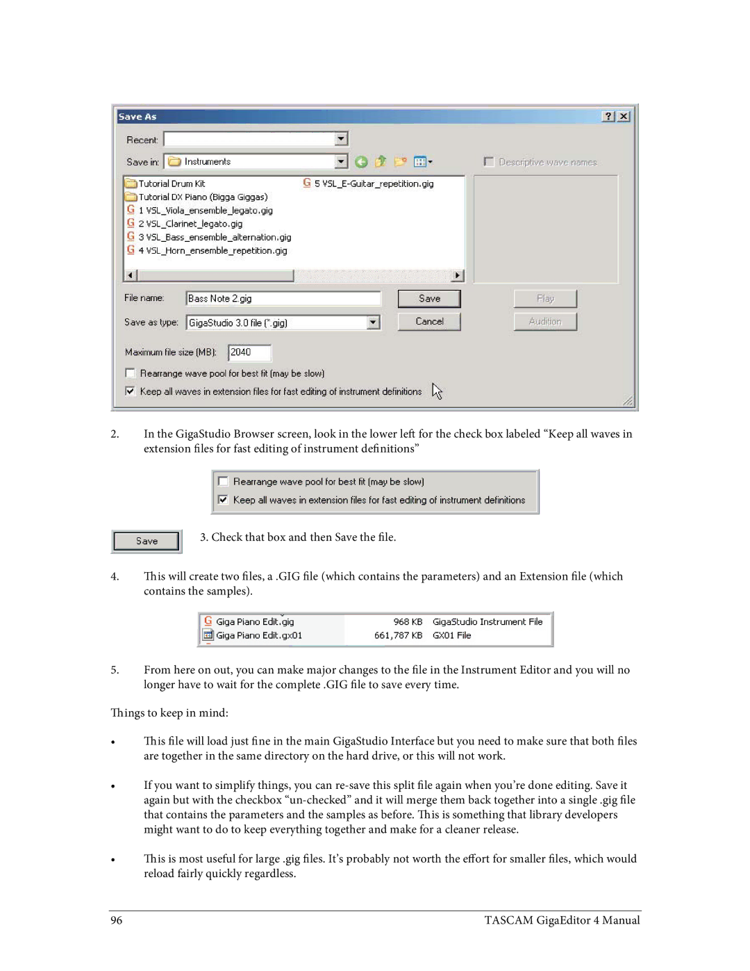 Tascam 4 user manual 