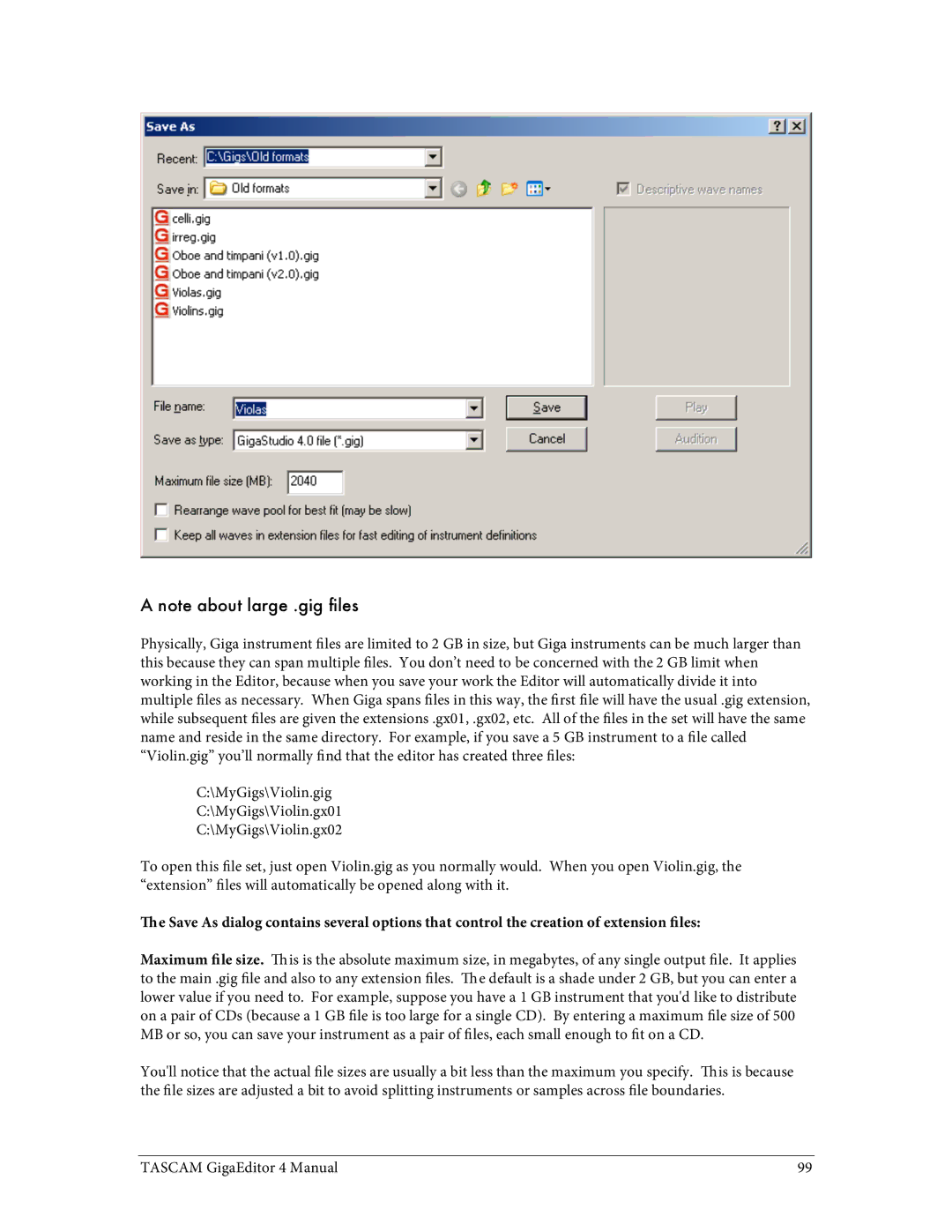 Tascam 4 user manual 