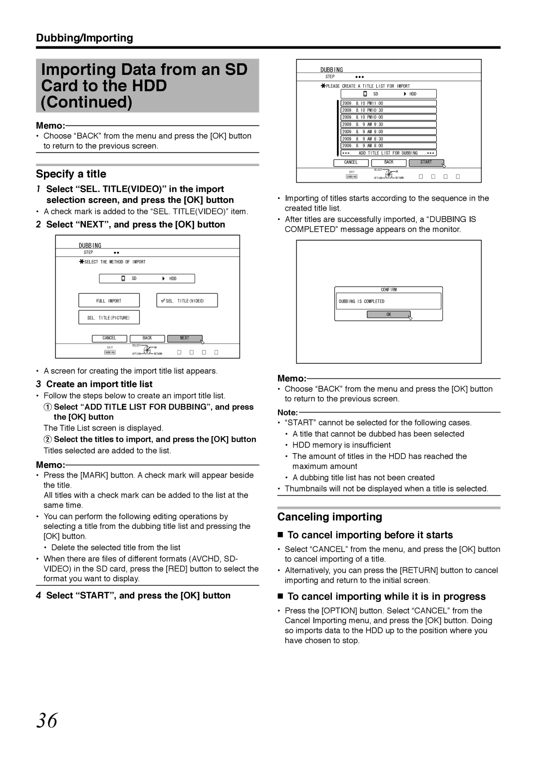 Tascam BD-R2000 owner manual 66*/6*1&1+/2146 