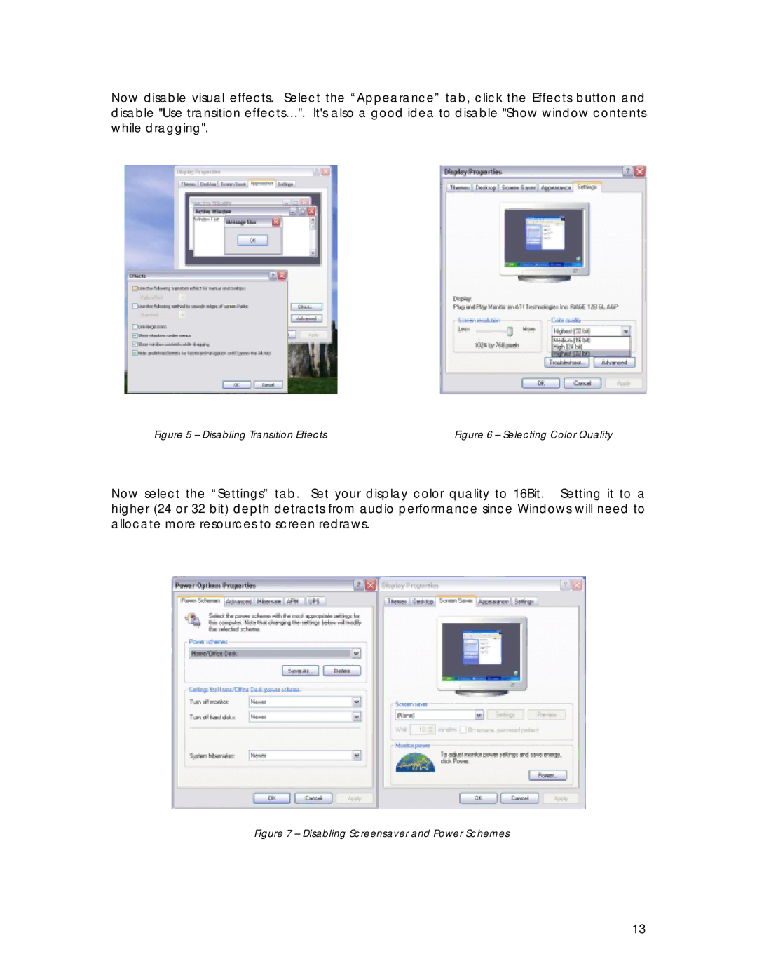 Tascam Computer Hardware manual Disabling Transition Effects 