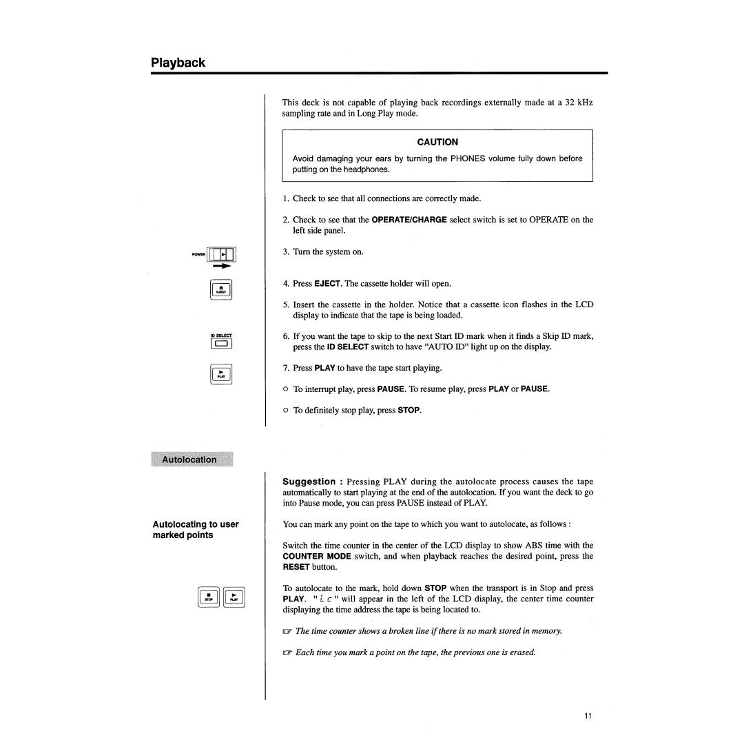 Tascam DA-P1 manual 